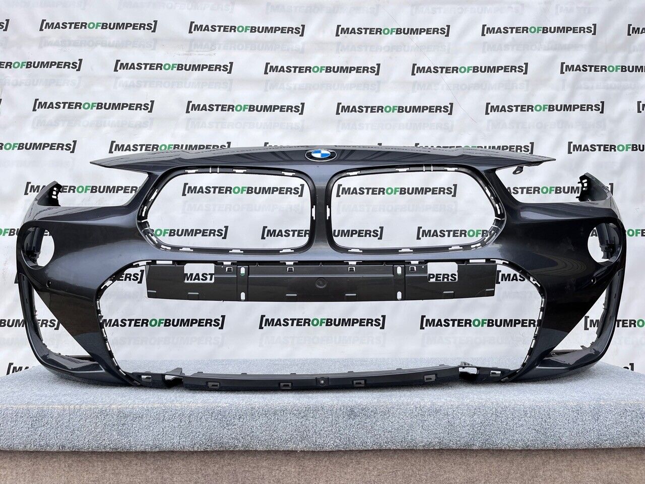 BMW X2 M Sport F39 2018-on Front Bumper Black 6 Pdc Genuine [B61]