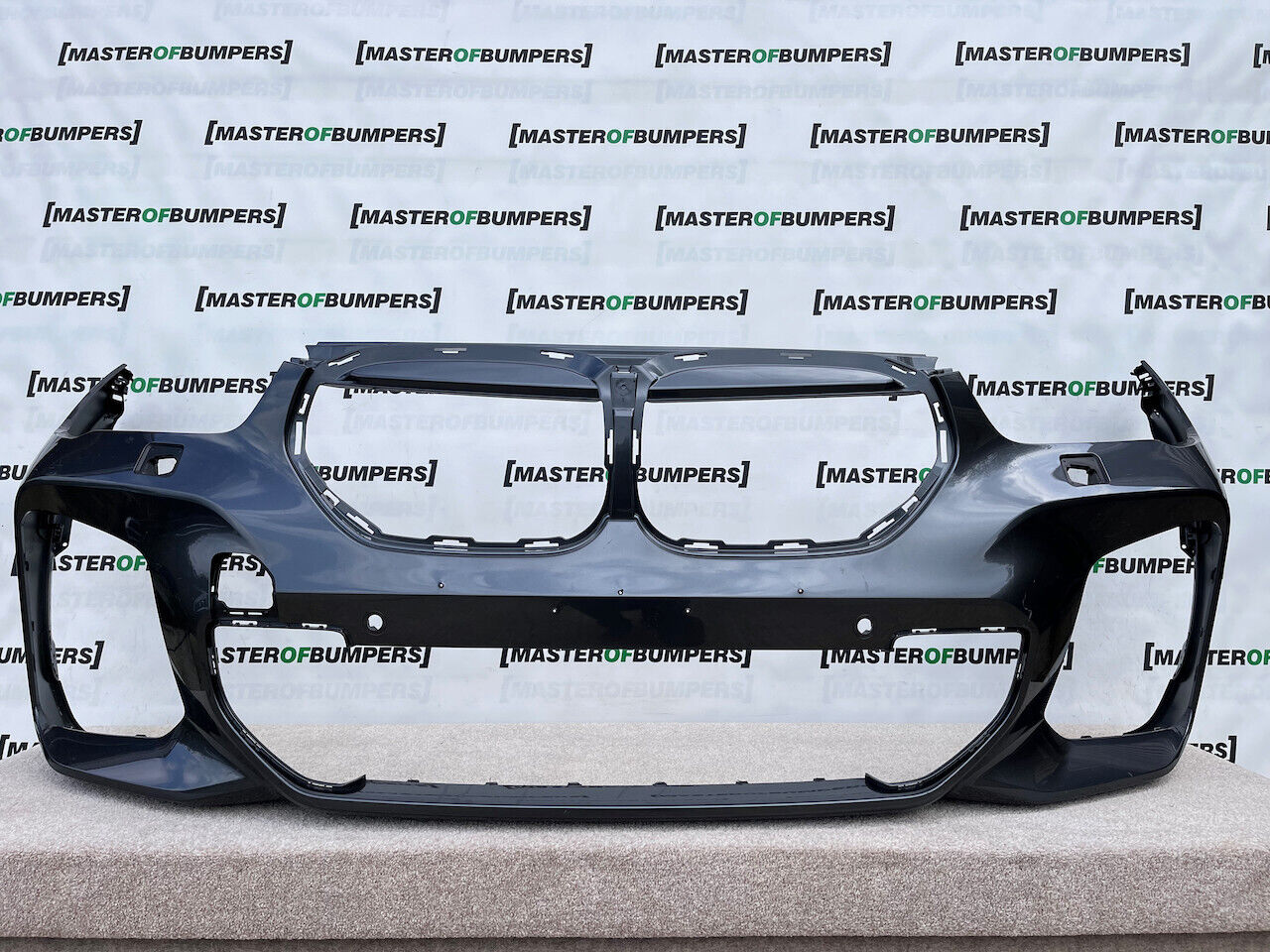 BMW X1 F48 Lci M Sport 2019-2022 Front Bumper Grey 6 Pdc + Jets Genuine [B320]