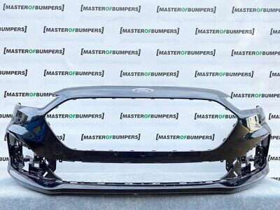 Ford Mondeo Titanium 2018-on Front Bumper In Black 6 X Pdc Genuine [f757]