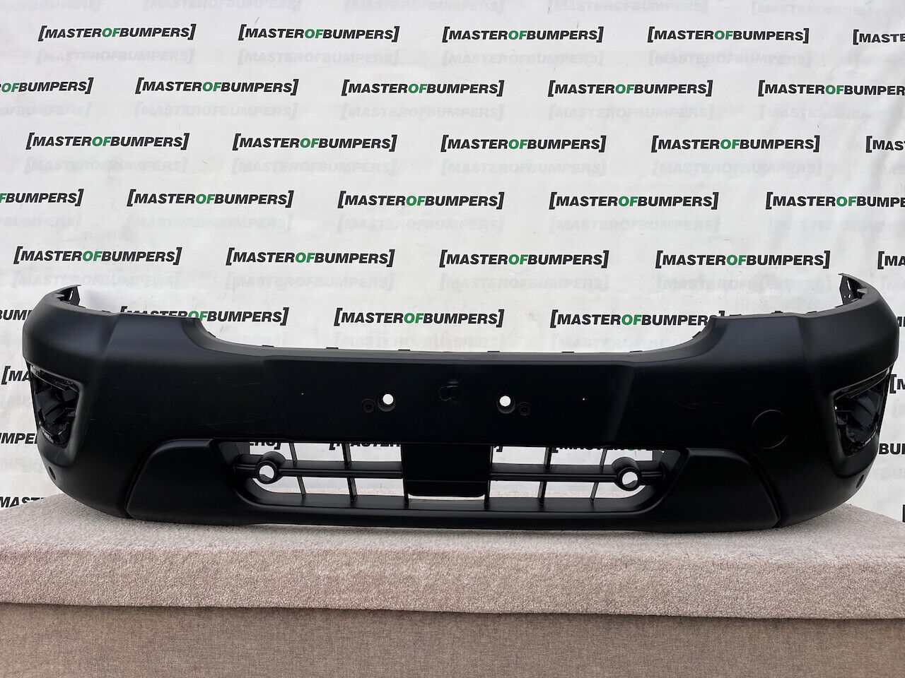 Ford Transit Van Mk8 2018-2024 Front Bumper Textured 4 Pdc Genuine [f563]