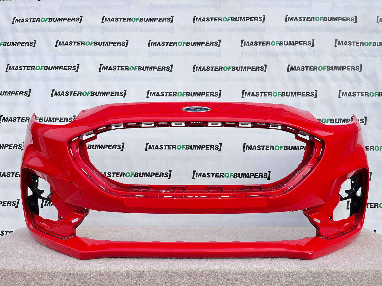 Ford Puma St Line Phev Mk3 2019-on Front Bumper Red No Pdc Genuine [f203]