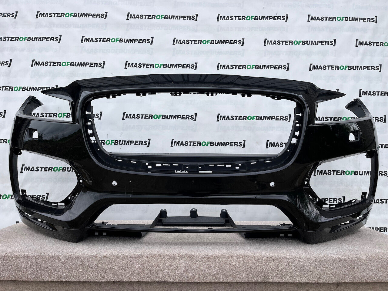 Jaguar E Pace R-dynamic Hse 2018-2023 Front Bumper Grey 4 Pdc Genuine [p68]