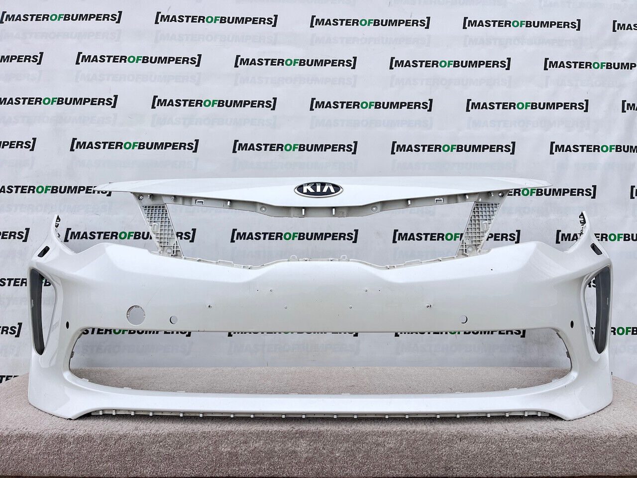 Kia Optima Sportwagon Mk4 2015-2018 Front Bumper 6 Pdc + Jets Genuine [k466]