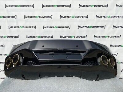 Lamborghini Huracan Lp-580 Lp-610 2014-2019 Rear Bumper In Black Genuine