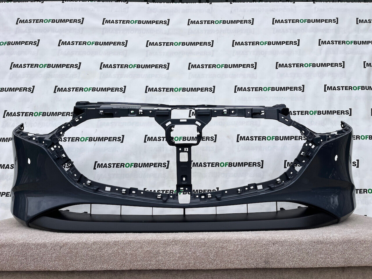 Mazda 3 E-skyactiv Mhev Mk4 2019-2023 Front Bumper 4 Pdc No Jets Genuine [g415]