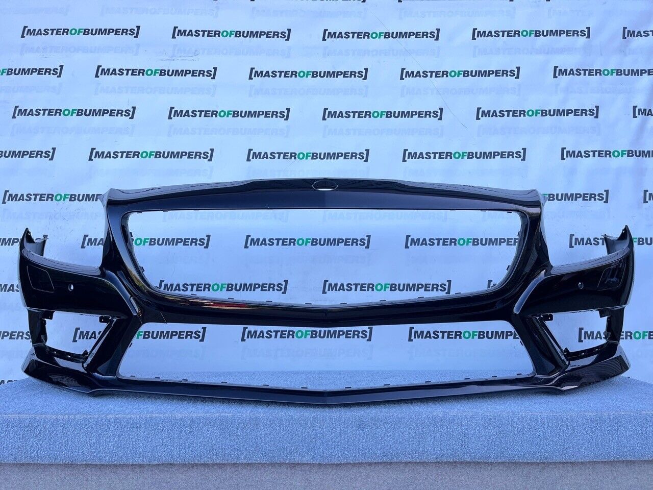 Mercedes Sl Amg Sport A231 2012-2015 Front Bumper Black 6 Pdc Genuine [e89]