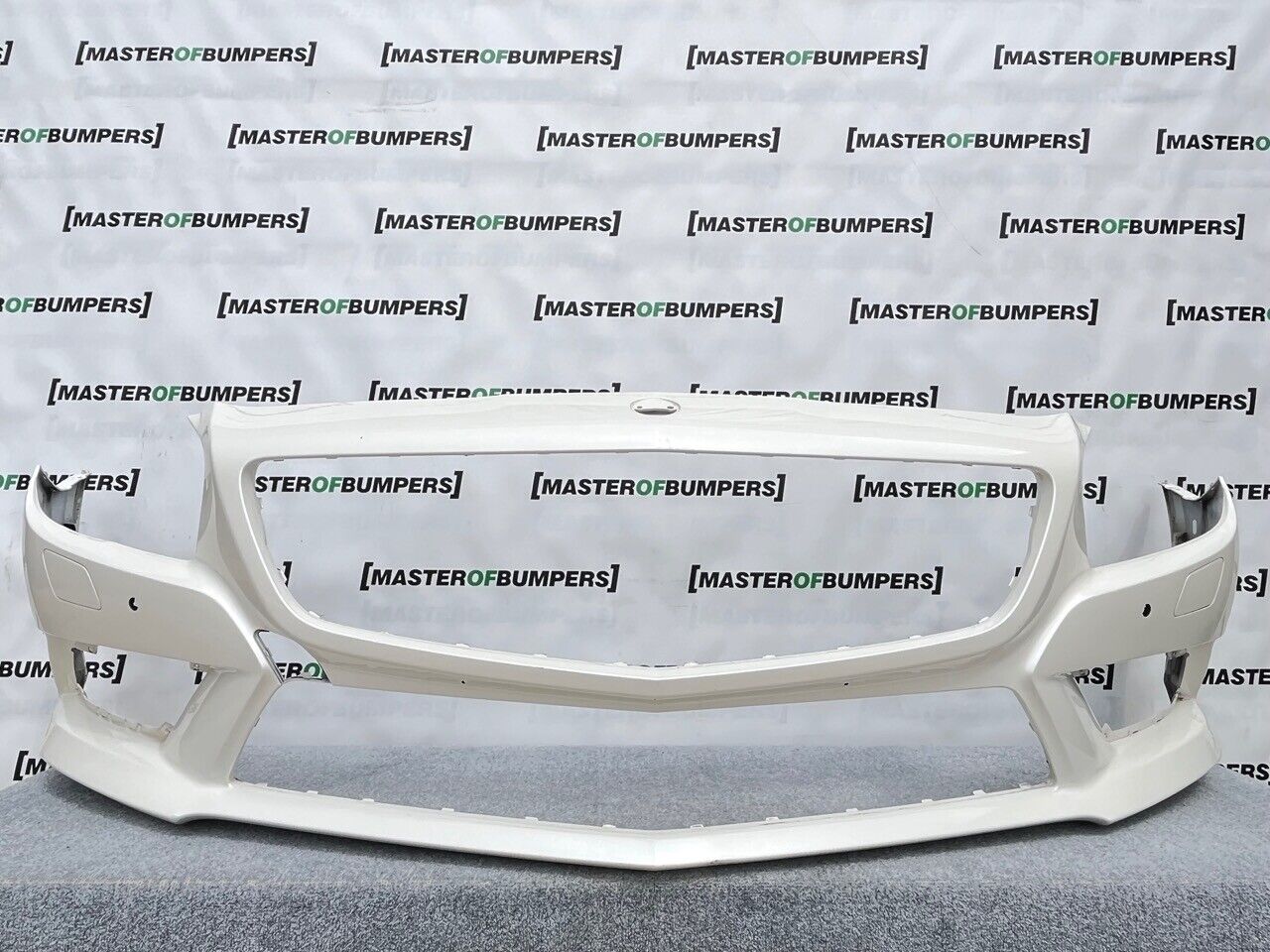 Mercedes Sl Amg Sport A231 2012-2015 Front Bumper White 6 Pdc Genuine [e650]