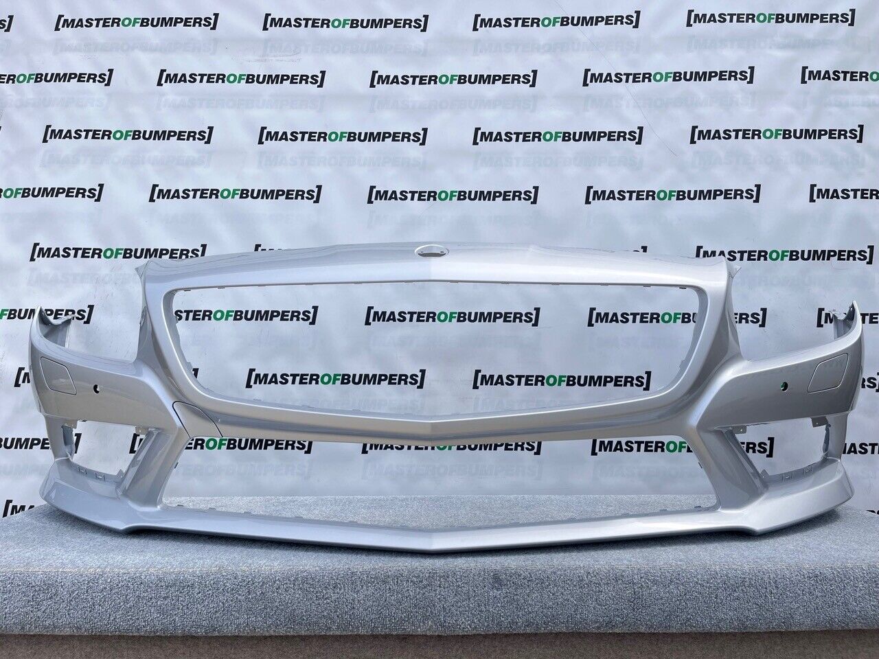 Mercedes Sl Amg Sport A231 2012-2015 Front Bumper Silver 6 Pdc Genuine [e80]