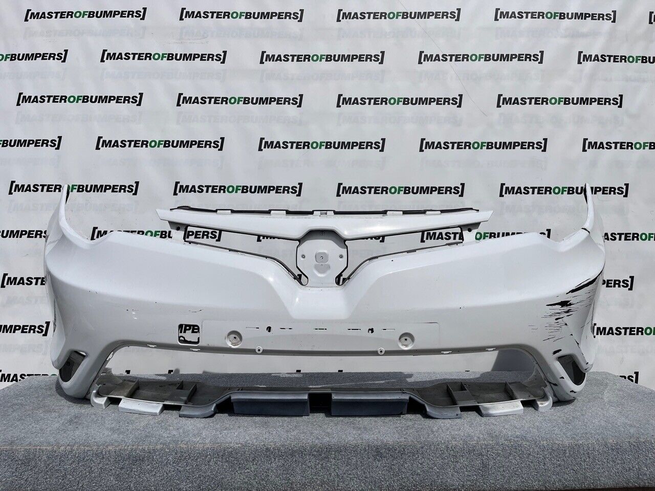 Mg Mg3 Vti Tech Style Lux 2013-2018 Front Bumper White Genuine [p671]