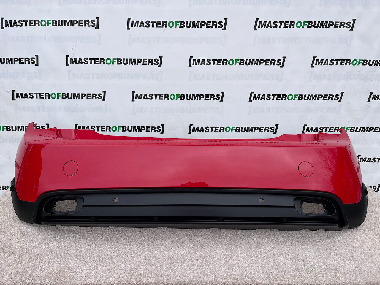 Mini One Classic Se F56 Lci 2021-on Rear Bumper Carier Red Pdc Genuine [p794]