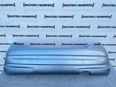 Peugeot 207 Hatchabck Cc Lift 2009-2013 Rear Bumper In Blue Genuine [c249]