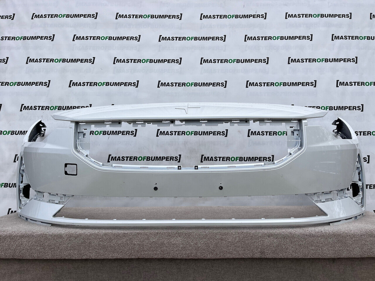 Polestar 2 Liftback Electric 2020-2024 Front Bumper White 6 Pdc Genuine [n305]