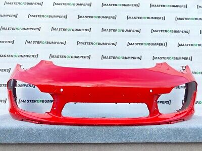 Porsche Carrera S 4s 991 2012-2015 Front Bumper In Red Genuine [p350]