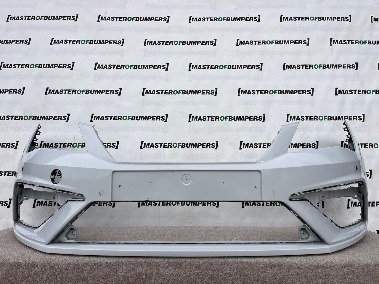 Seat Leon Fr Hatchback Mk3 Lift 2017-2020 Front Bumper 4 Pdc Genuine [o505]