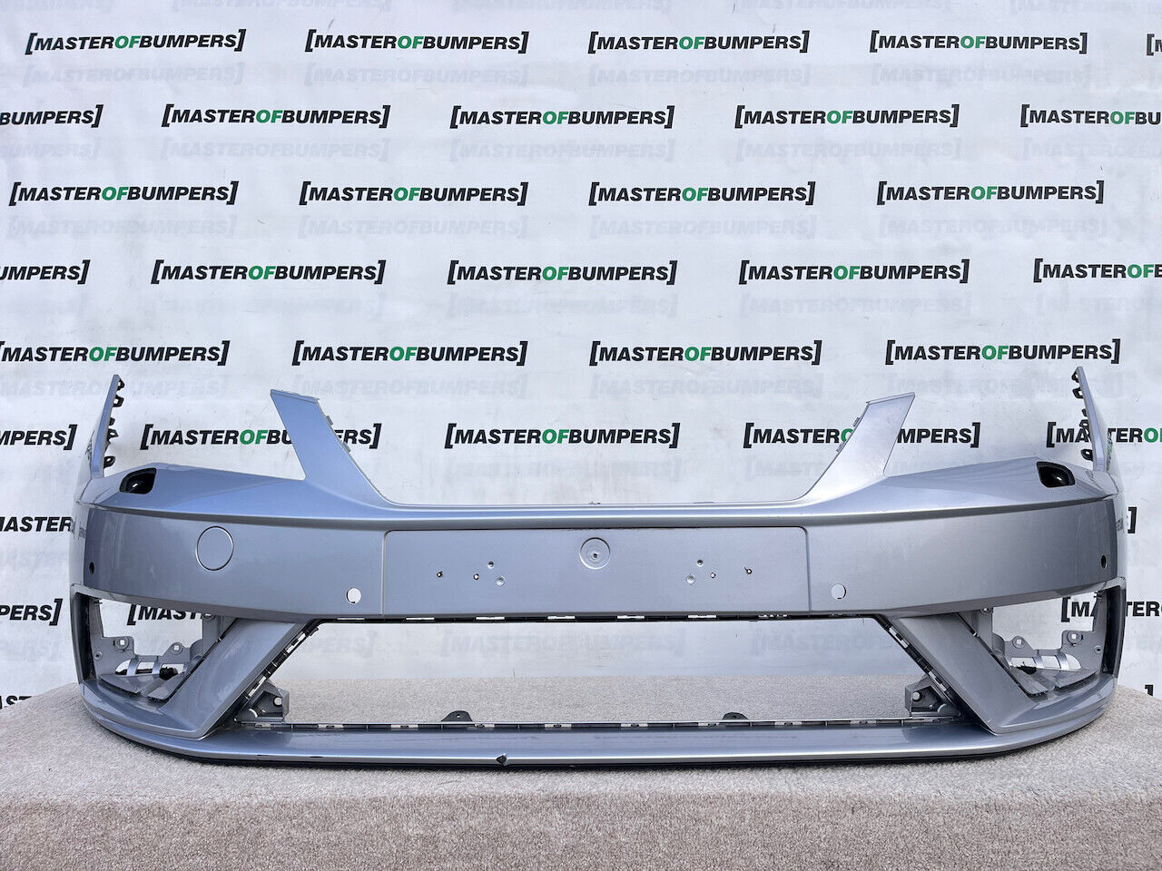 Seat Leon Se Mk3 Hatchback 2017-2020 Front Bumper 4 Pdc + Jets Genuine [o534]