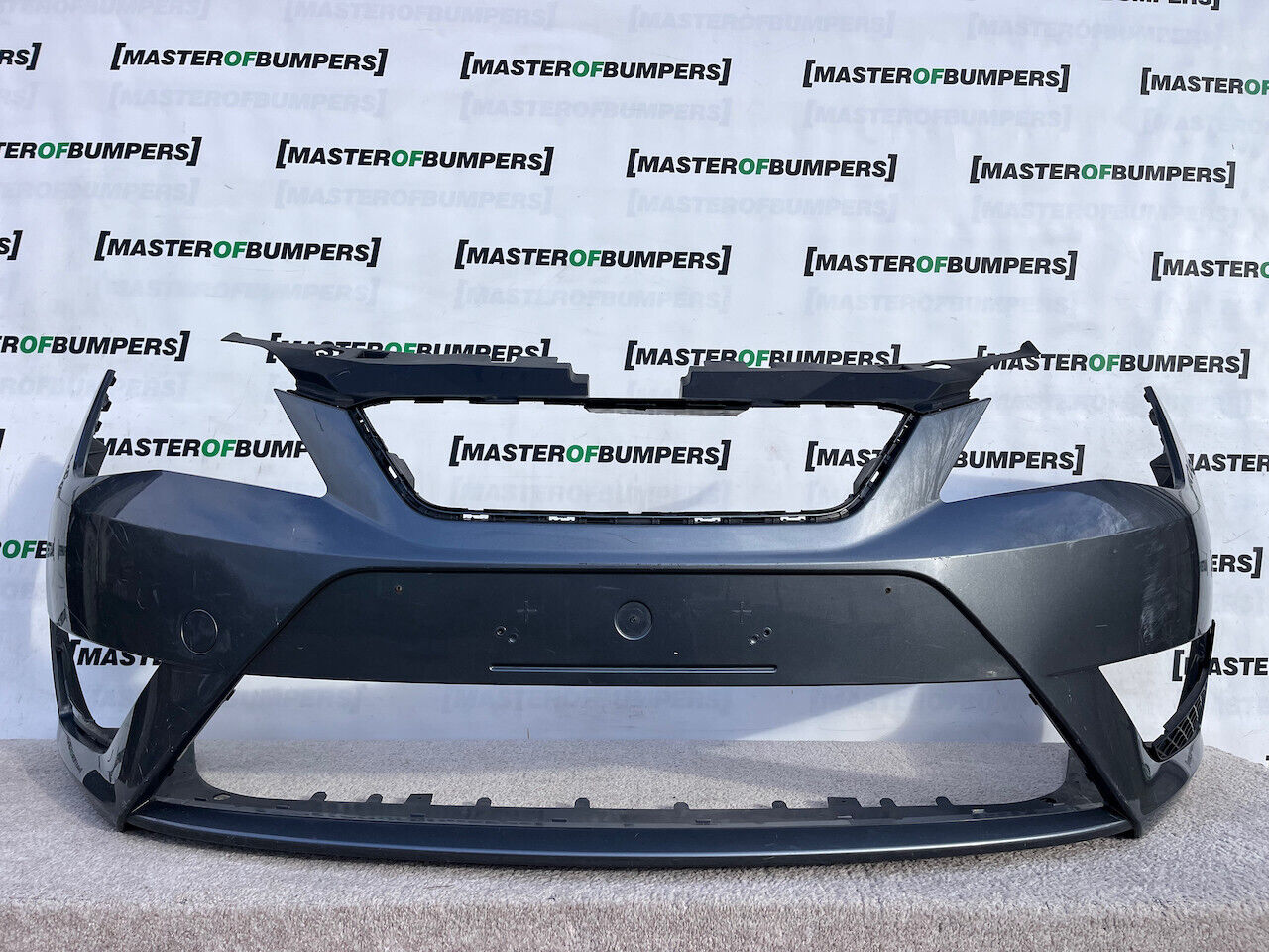 Seat Ibiza Fr Hatchback Mk4 Lift 2012-2016 Front Bumper Grey Genuine [o540]