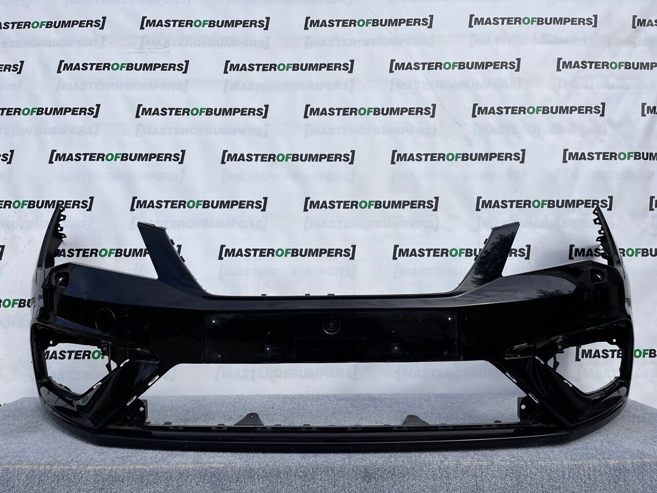 Seat Leon Fr Mk3 Face Lifting 2016-2019 Front Bumper No Pdc + Jet Genuine [o334]