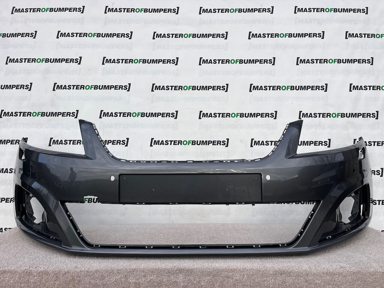 Seat Alhambra Cr Ecomotive Mpv 2012-2020 Front Bumper 4 Pdc +jets Genuine [o547]