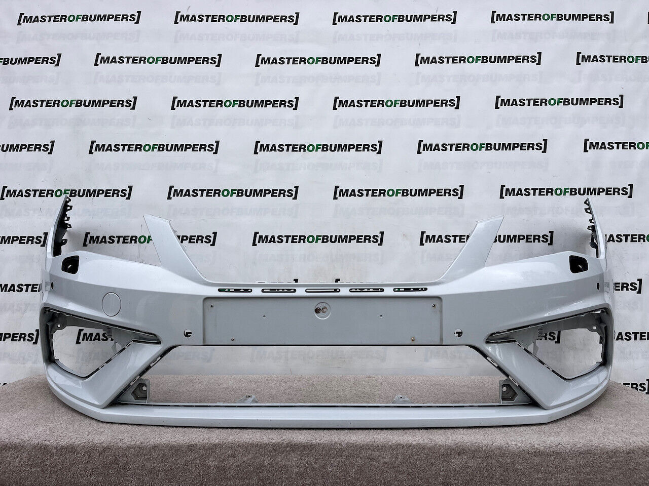 Seat Leon Cupra Hatchback Mk3 Lift 2017-2019 Front Bumper 4 Pdc Genuine [o520]