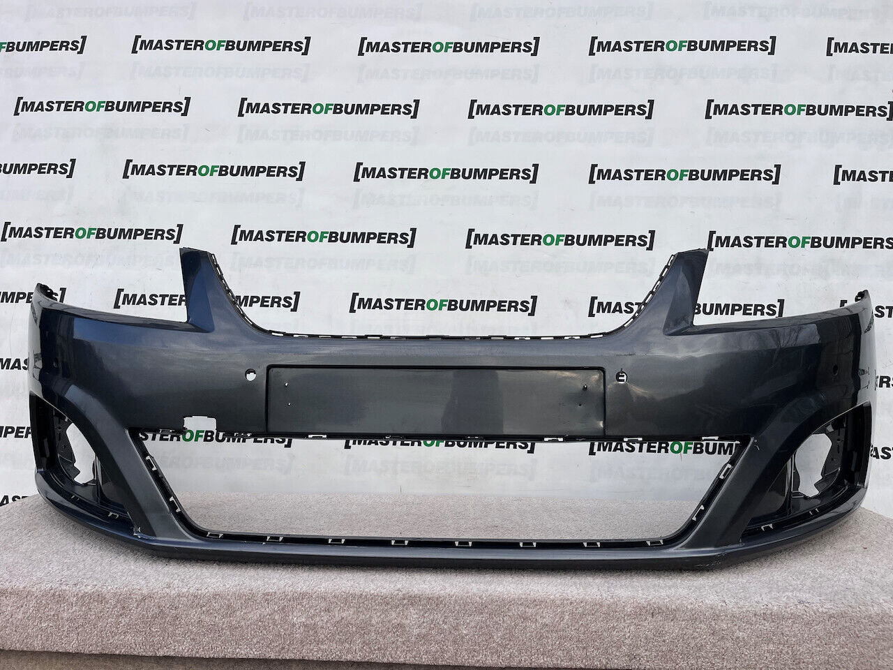 Seat Alhambra Cr Ecomotive 2012-2020 Front Bumper 4 Pdc No Jets Genuine [o543]