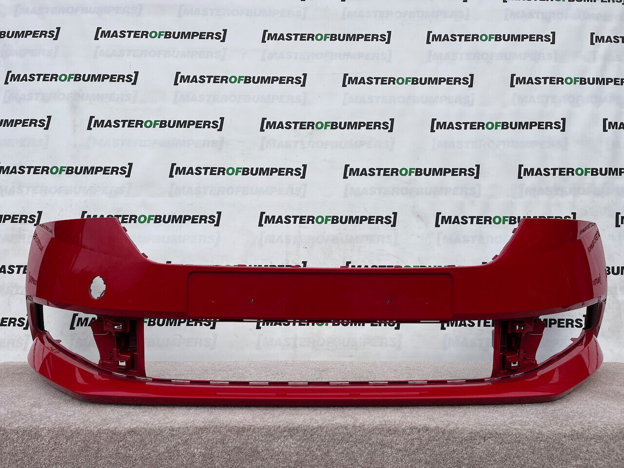 Skoda Fabia Hatchabck Esta Mk3 Lift 2018-2021 Front Bumper No Pdc Genuine [s424]