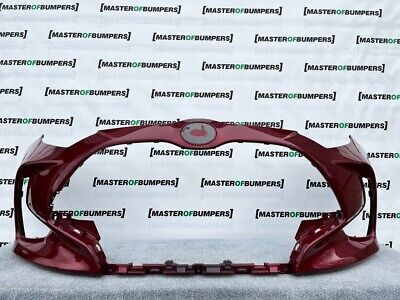 Toyota Yaris Design Vvt Xp210 2020-on Front Bumper In Red Genuine [t197]