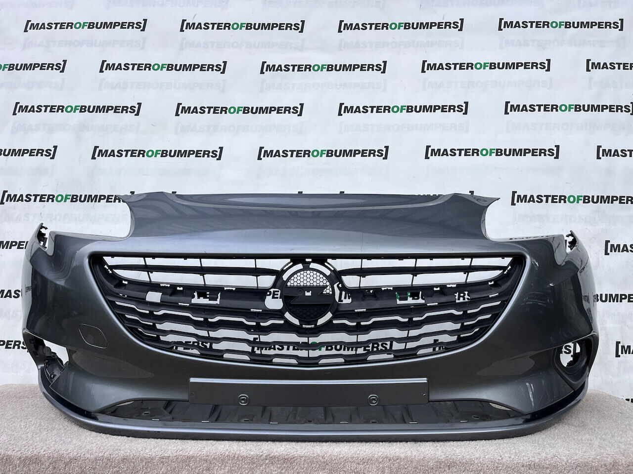 Vauxhall Corsa E Hatchback 2015-2018 Front Bumper No Pdc Genuine [q220]