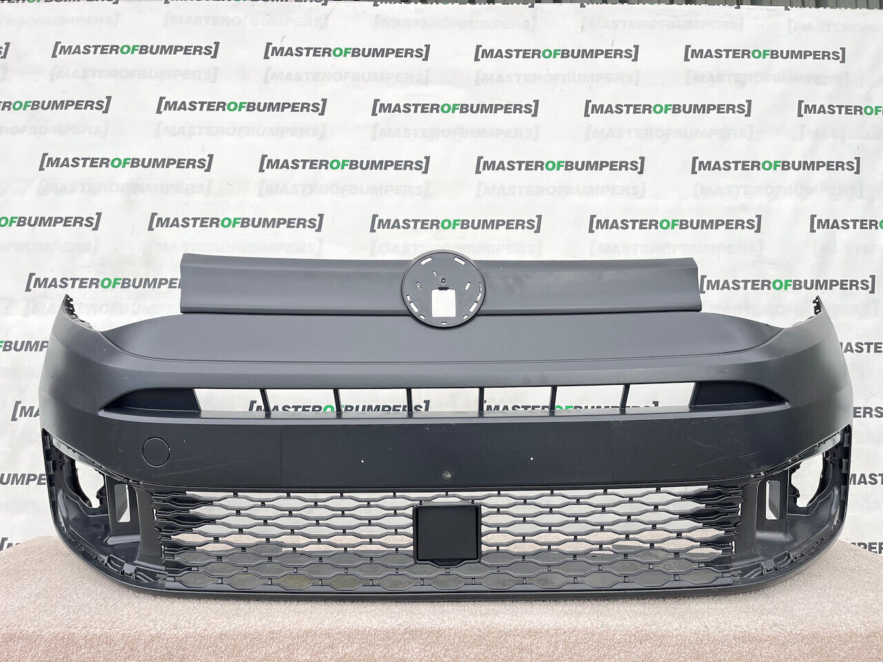 VW Caddy Life Maxi Van Cargo 2020-2024 Front Bumper Textured Genuine [v228]