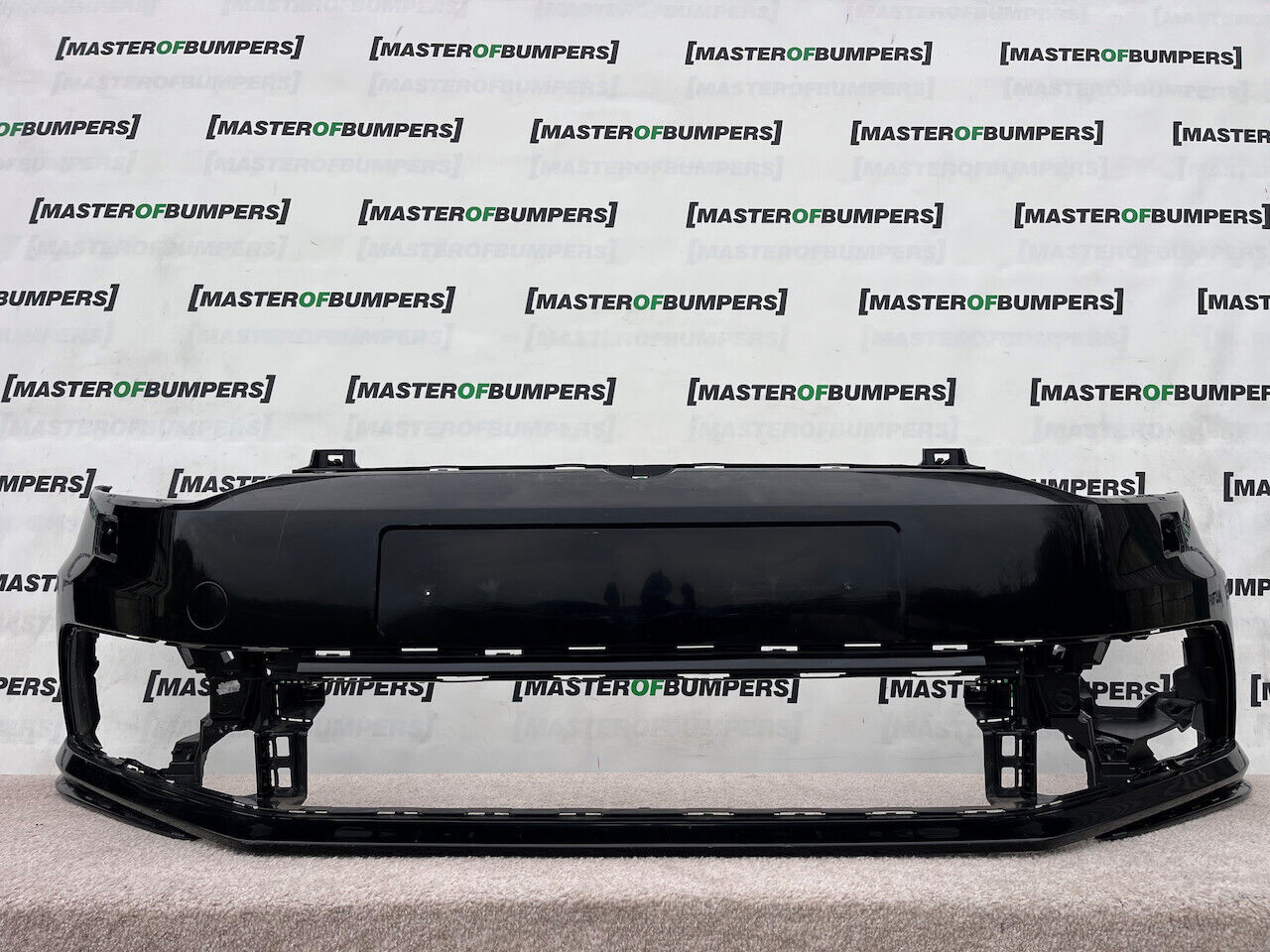 VW Polo Gti 6c Lift Hatchback 2015-2017 Front Bumper Black No Pdc Genuine [v206]