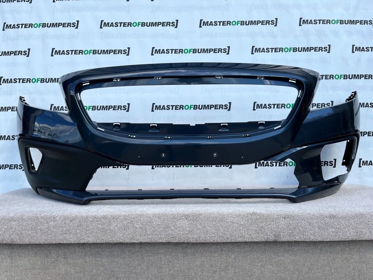 Volvo V40 Cross Country 2013-19 Front Bumper (no Jet Washers) Genuine [n293]