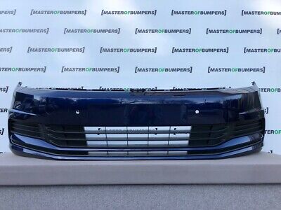 VW Touran 2015-2019 Front Bumper Complete In Blue Genuine [v780]