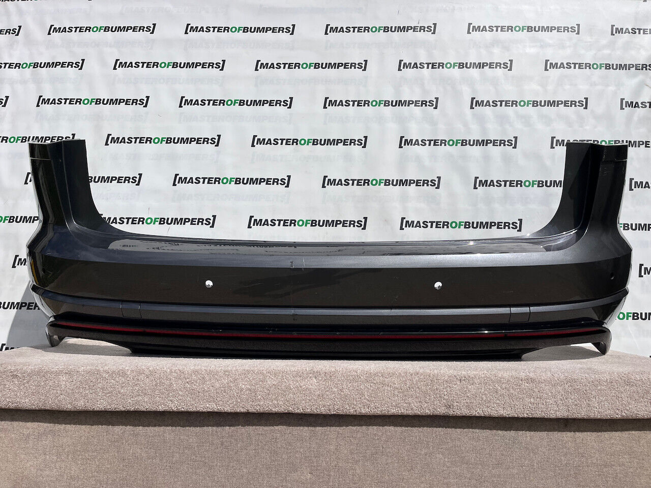 VW Touareg R Line Mk3 2018-2022 Rear Bumper Grey 6 Pdc Genuine [v18]